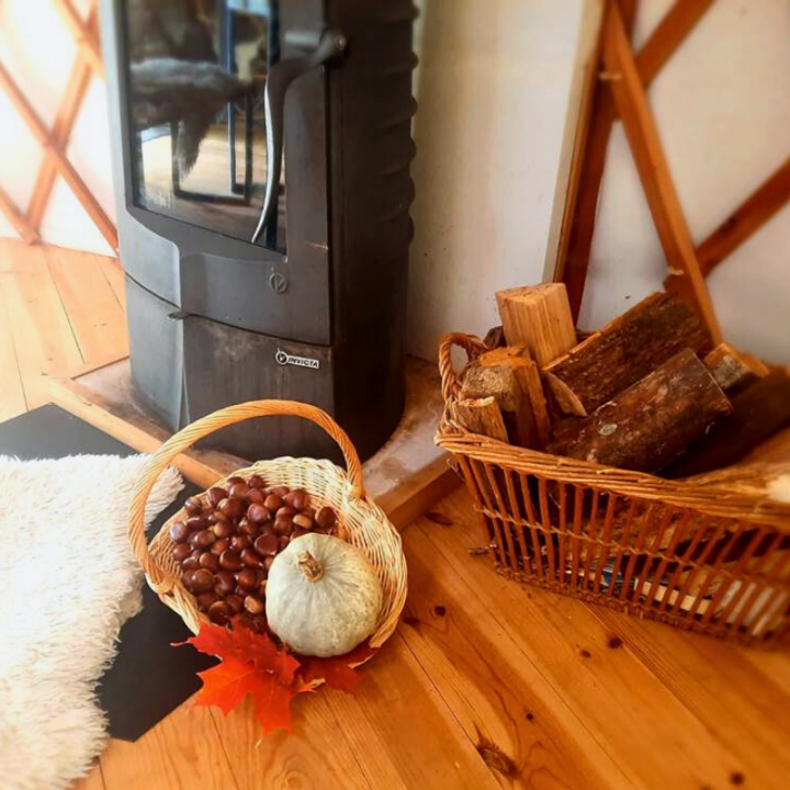Hillside Yurt Between Meadow and Forest