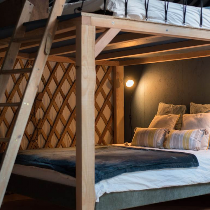 Spacious Mongolian Yurt on a Permaculture Farm