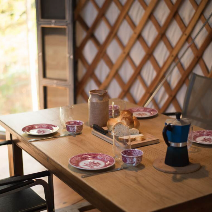 Spacious Mongolian Yurt on a Permaculture Farm